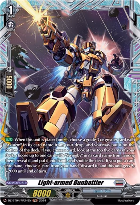 Light-armed Gunbattler - FR (DZ-BT04/FR24EN)