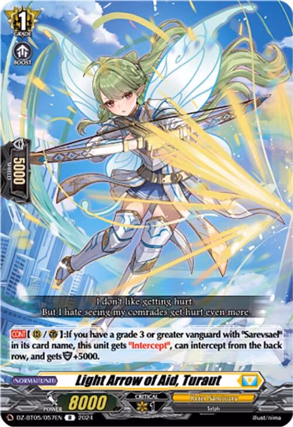 Light Arrow of Aid, Turaut - R (DZ-BT05/057EN)