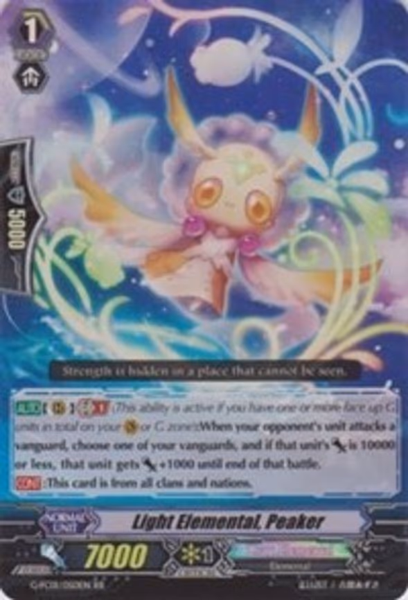 Light Elemental, Peaker - RR (G-FC01/050EN)