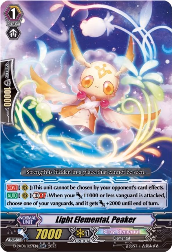 Light Elemental, Peaker - RR (D-PV01/027EN)