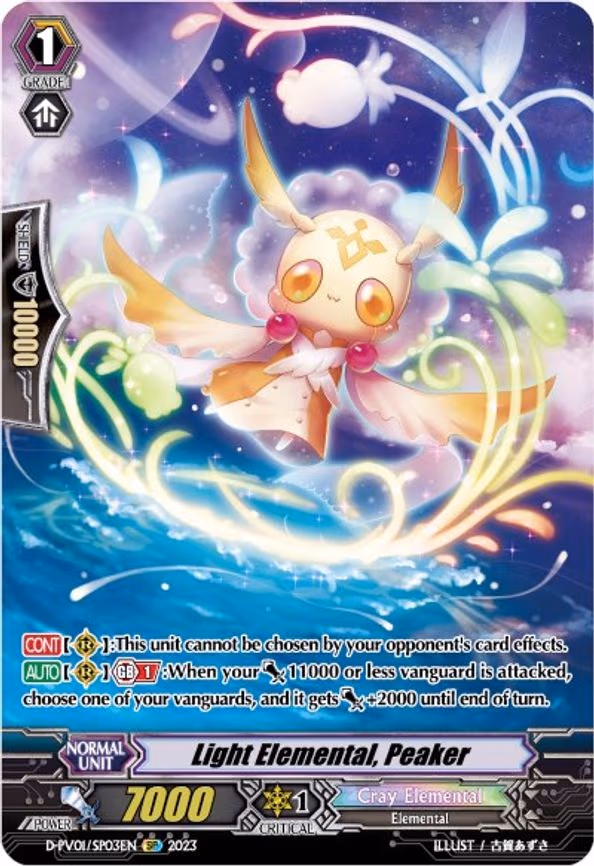 Light Elemental, Peaker - SP (D-PV01/SP03EN)