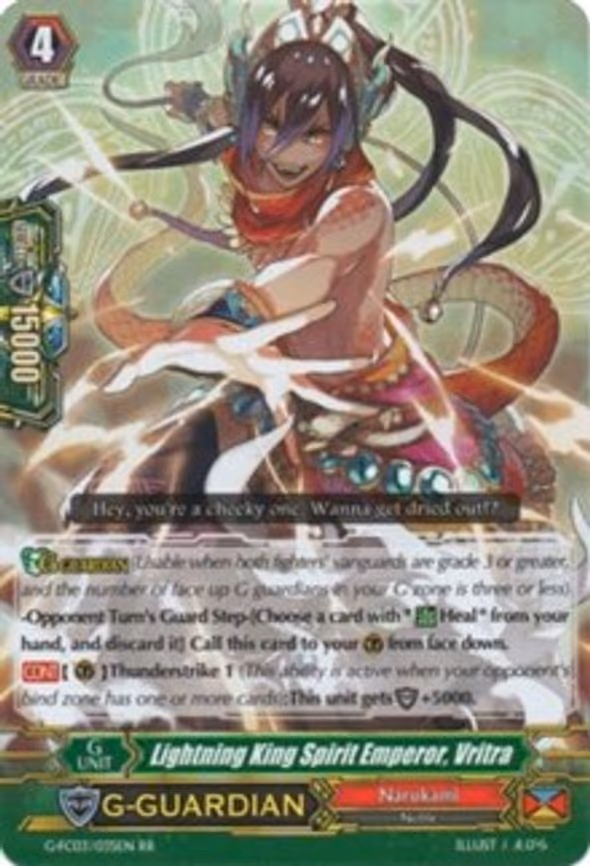 Lightning King Spirit Emperor, Vritra - RR (G-FC03/035EN)