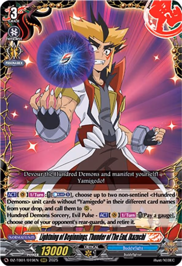 Lightning of Beginnings, Thunder of The End, Ikazuchi - RRR (DZ-TB01/019EN)