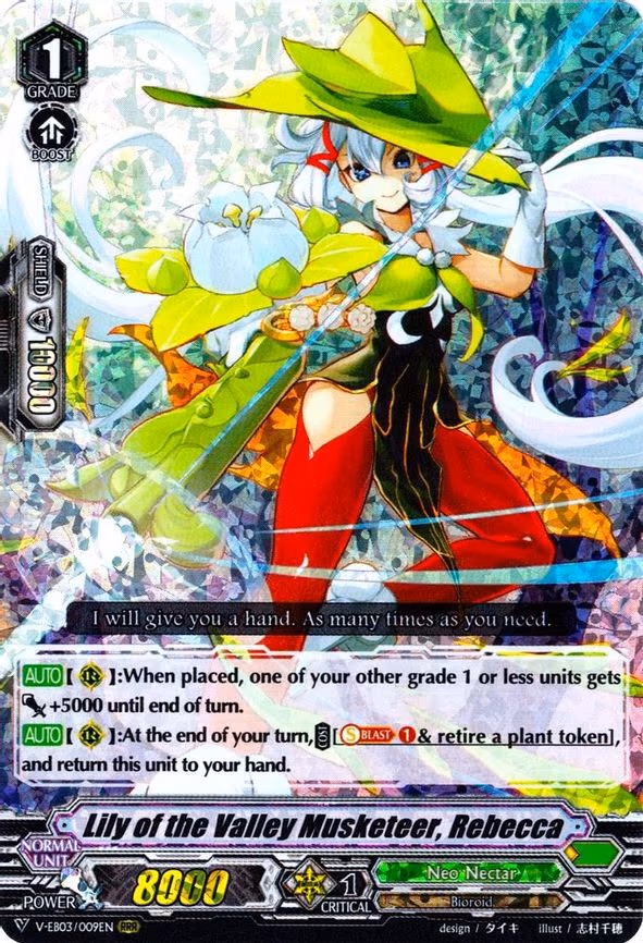Lily of the Valley Musketeer, Rebecca - RRR (V-EB03/009EN)