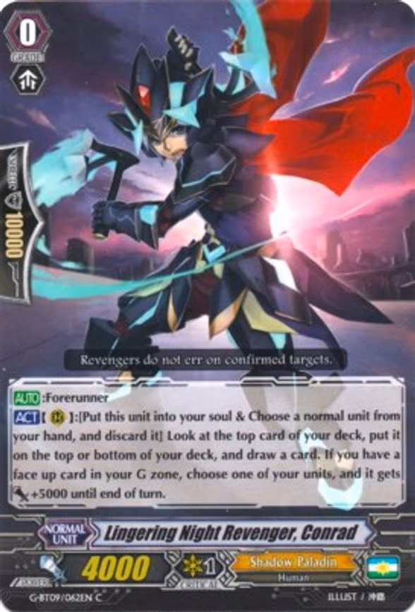Lingering Night Revenger, Conrad - C (G-BT09/062EN)