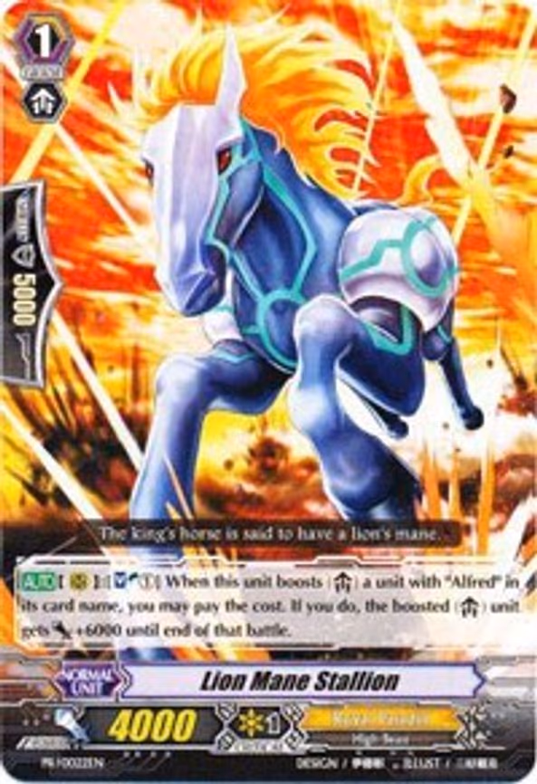 Lion Mane Stallion - PR (PR/0022EN)