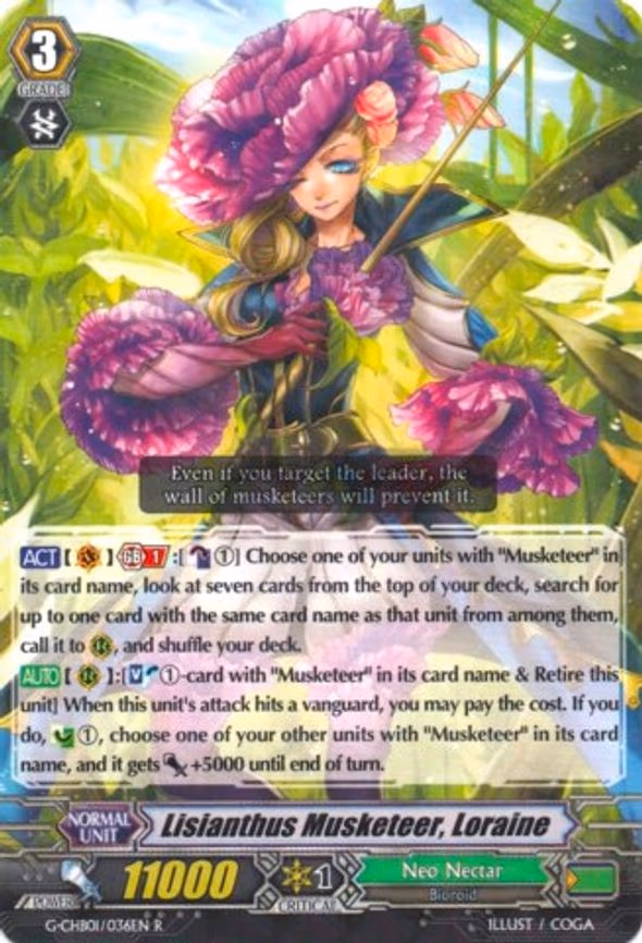 Lisianthus Musketeer, Loraine - R (G-CHB01/036EN)