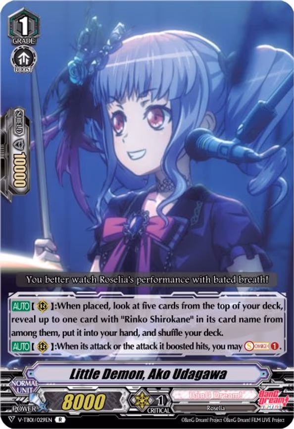 Little Demon, Ako Udagawa - R (V-TB01/029EN)