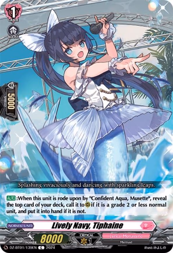 Lively Navy, Tiphaine - C (DZ-BT01/139EN)