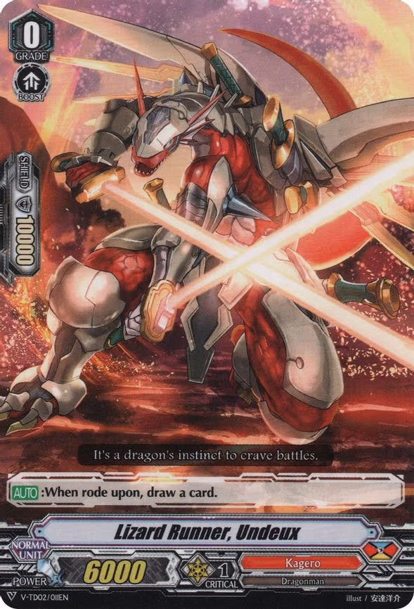 Lizard Runner, Undeux