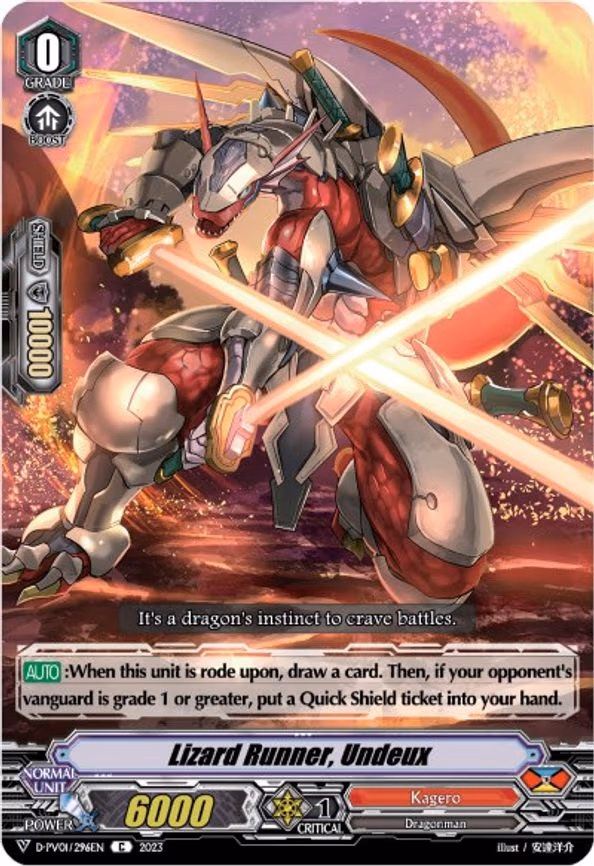 Lizard Runner, Undeux
