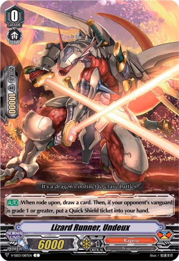 Lizard Runner, Undeux