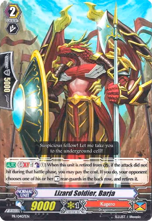 Lizard Soldier, Barja - PR (PR/0407EN)