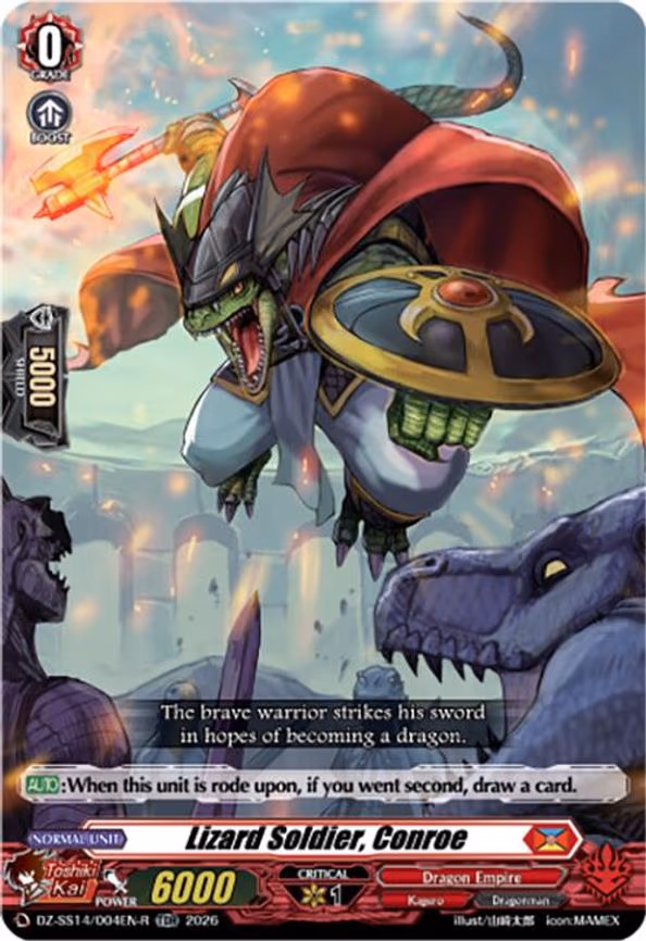 Lizard Soldier, Conroe - TDR (DZ-SS14/004EN-R)