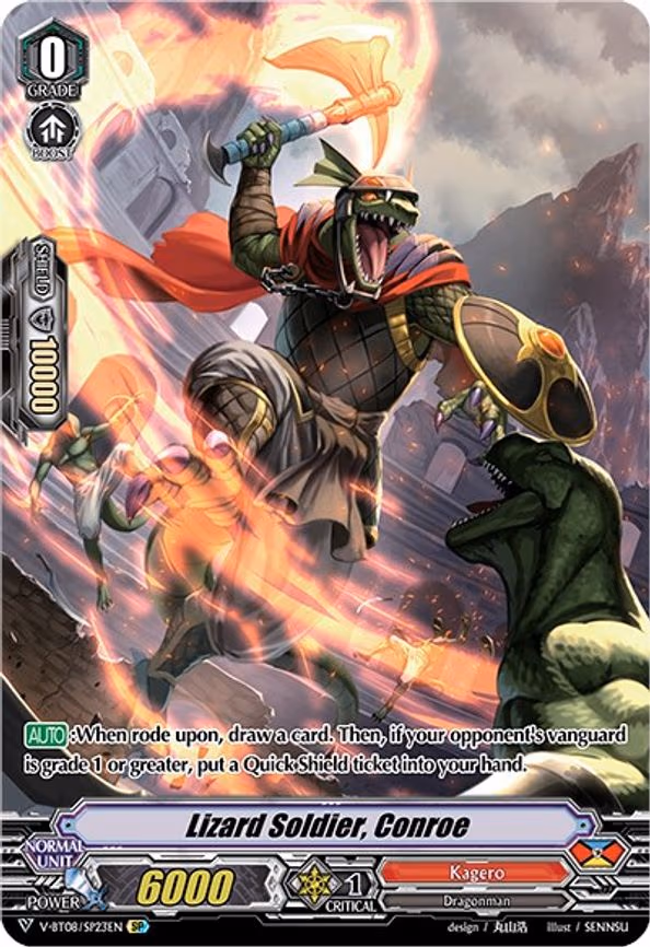 Lizard Soldier, Conroe - SP (V-BT08/SP23EN SP)
