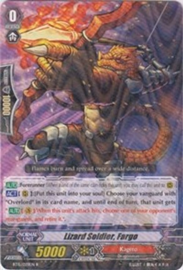 Lizard Soldier, Fargo - R (BT15/029EN)
