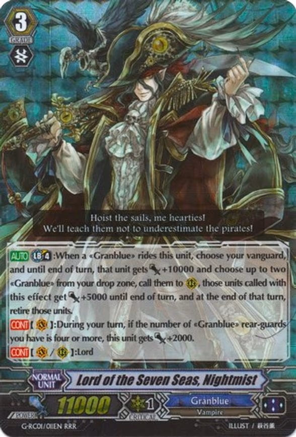 Lord of the Seven Seas, Nightmist - RRR (G-RC01/011EN)