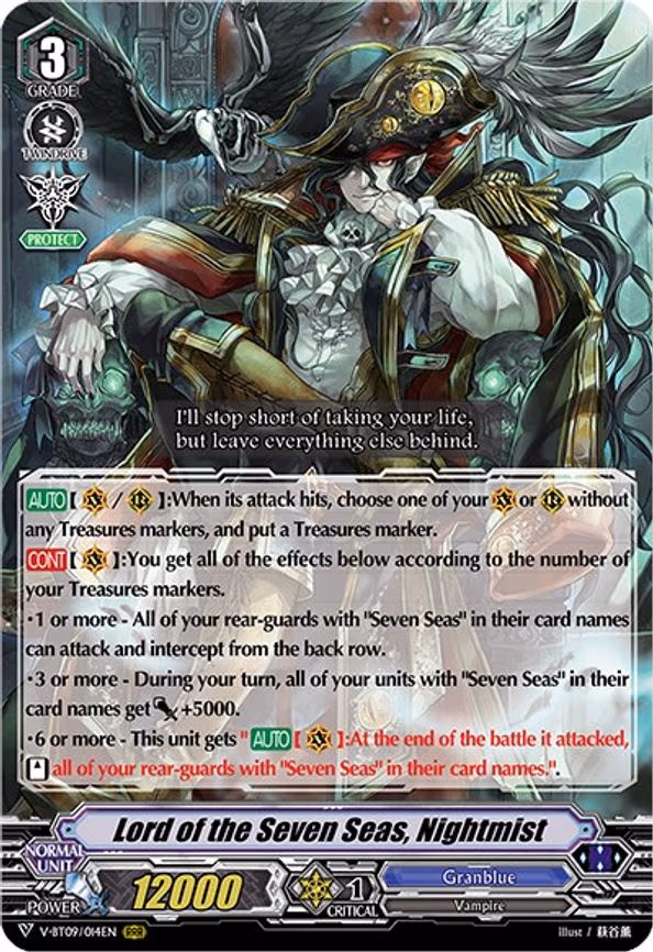 Lord of the Seven Seas, Nightmist - RRR (V-BT09/014EN)