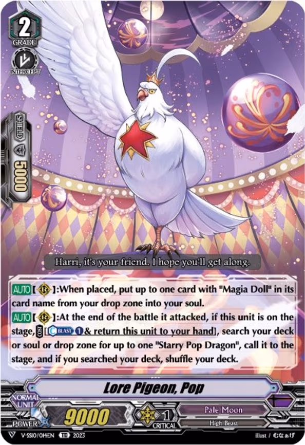 Lore Pigeon, Pop - TD (V-SS10/014EN)