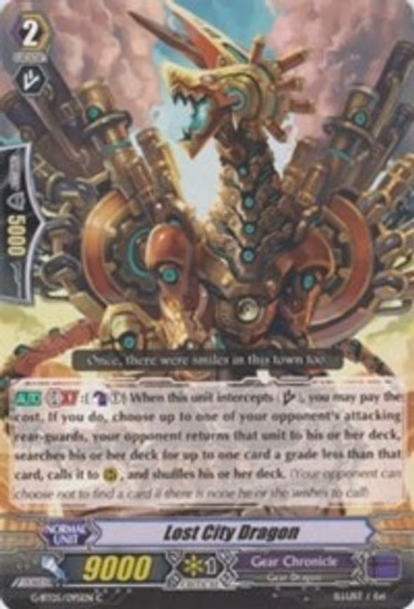 Lost City Dragon - C (G-BT05/095EN)