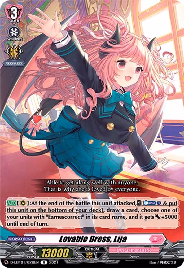 Lovable Dress, Lija - R (D-LBT01/028EN)