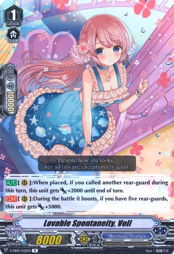 Lovable Spontaneity, Voll - R (V-EB05/022EN)