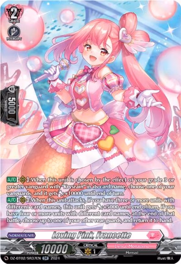 Loving Pink, Francette - SR (DZ-BT02/SR37EN)