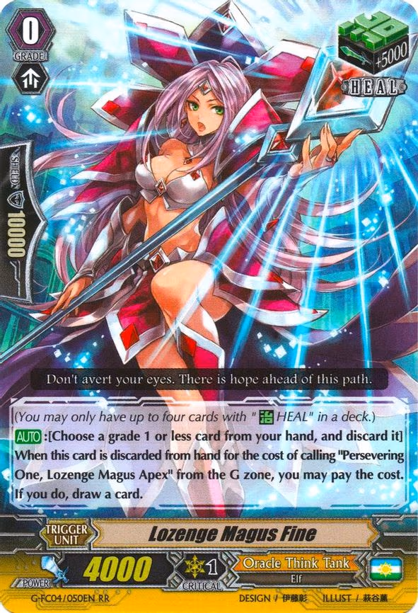 Lozenge Magus Fine - RR (G-FC04/050EN)