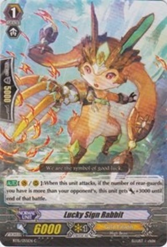 Lucky Sign Rabbit - C (BT15/055EN)
