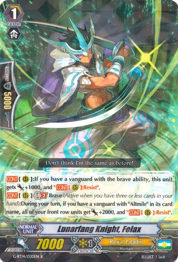 Lunarfang Knight, Felax - R (G-BT14/030EN)