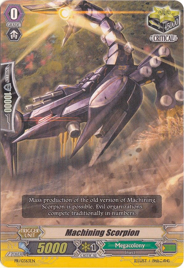 Machining Scorpion - PR (PR/0363EN)