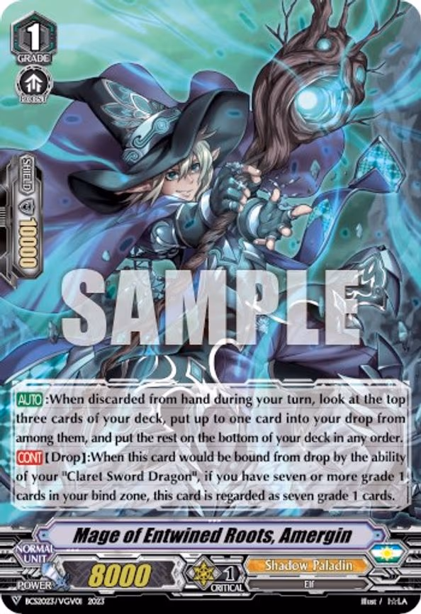 Mage of Entwined Roots, Amergin - PR (BCS2023/VGV01)