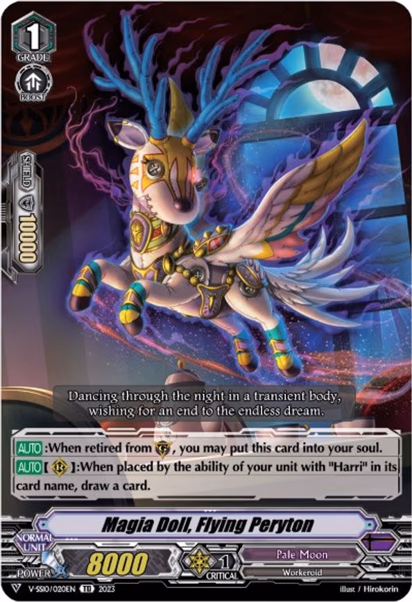 Magia Doll, Flying Peryton - TD (V-SS10/020EN)