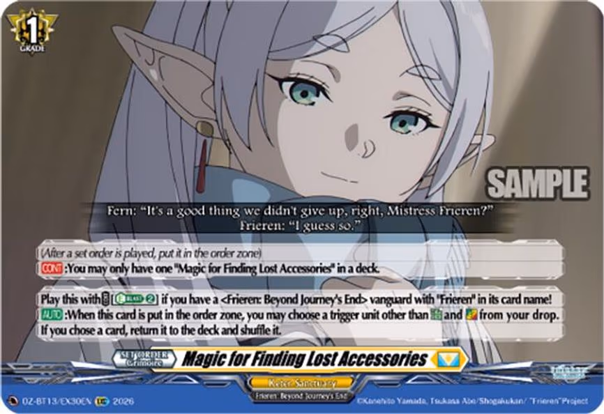 Magic for Finding Lost Accessories - EXC (DZ-BT13/EX30EN)