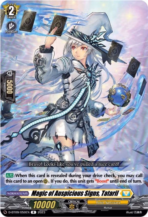 Magic of Auspicious Signs, Tataril - R (D-BT09/050EN)