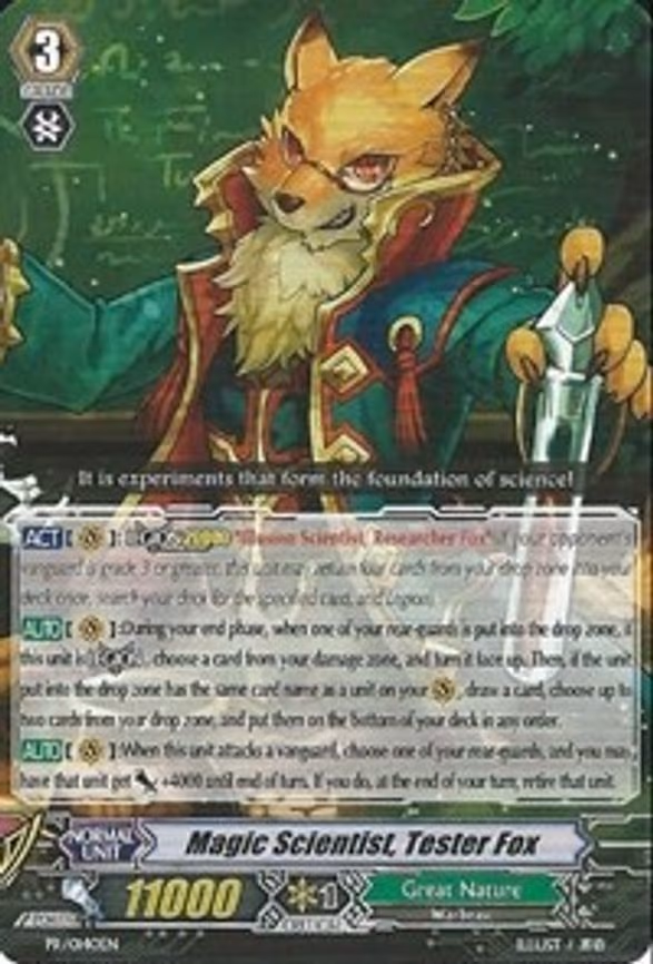 Magic Scientist, Tester Fox - PR (PR/0140EN)