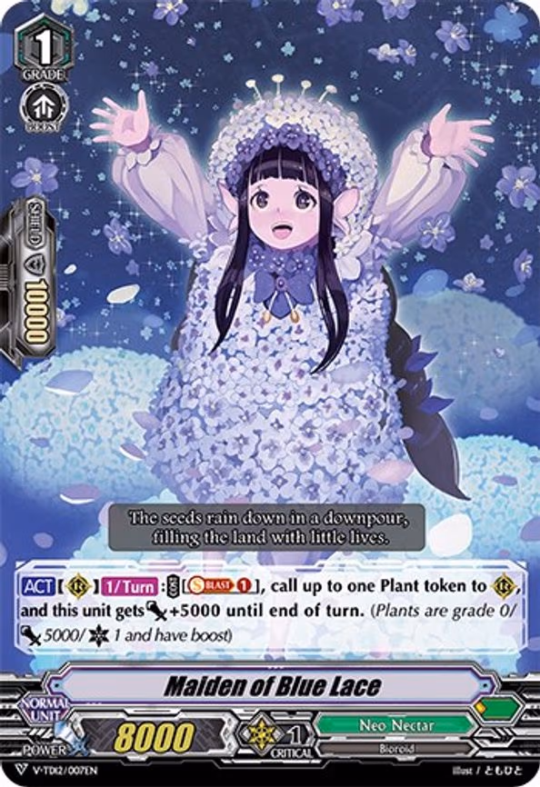 Maiden of Blue Lace