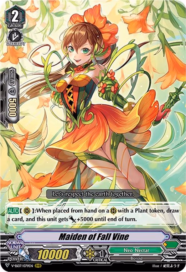 Maiden of Fall Vine - RRR (V-SS07/079EN)