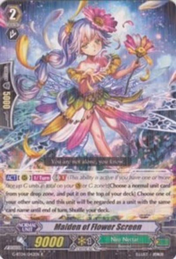 Maiden of Flower Screen - R (G-BT04/042EN)