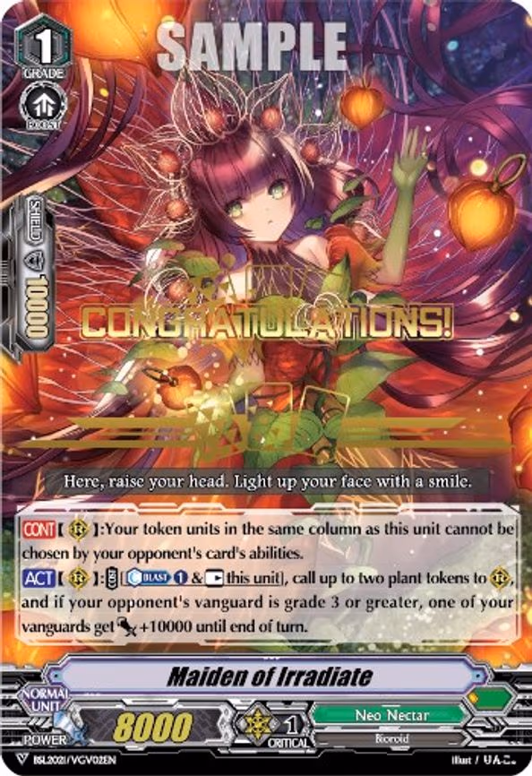 Maiden of Irradiate - PR (BSL2021/VGV02EN)
