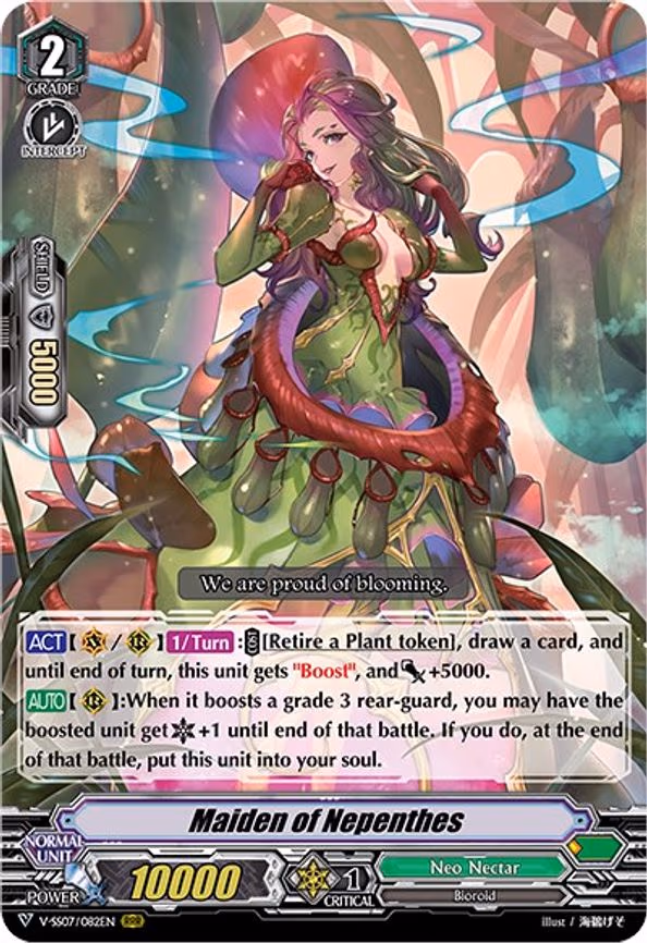 Maiden of Nepenthes - RRR (V-SS07/082EN)