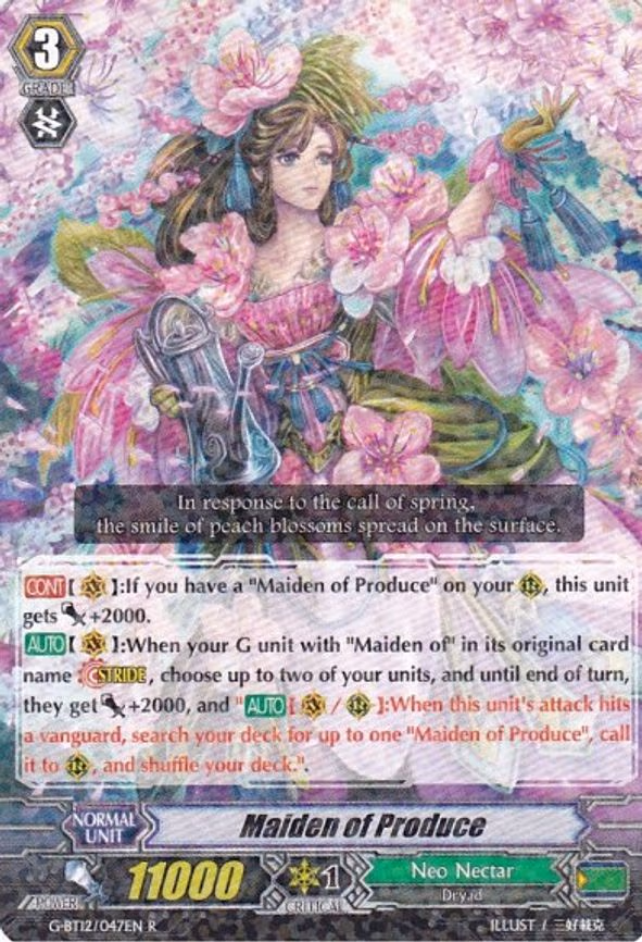Maiden of Produce - R (G-BT12/047EN)