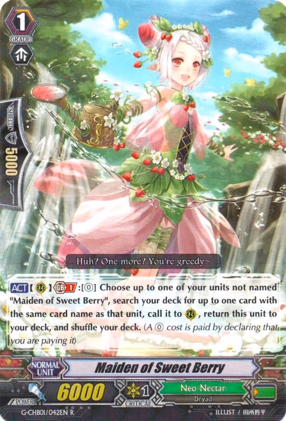 Maiden of Sweet Berry - R (G-CHB01/042 EN)