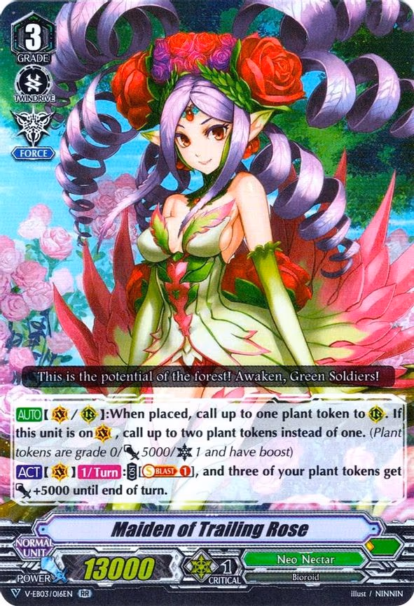 Maiden of Trailing Rose - RR (V-EB03/016EN)
