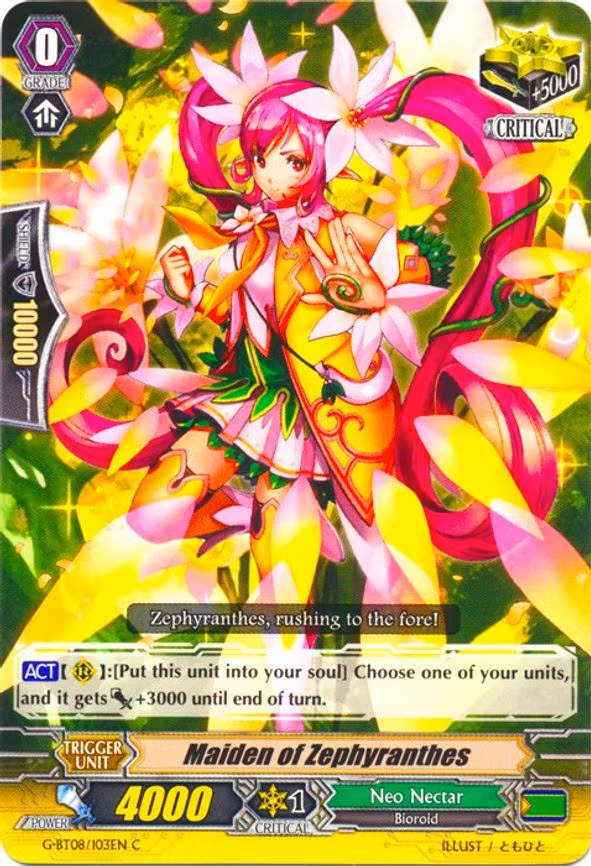 Maiden of Zephyranthes - C (G-BT08/103EN)