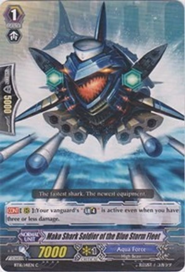 Mako Shark Soldier of the Blue Storm Fleet - C (BT16/141EN)
