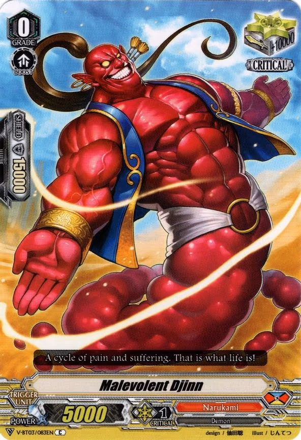 Malevolent Djinn - C (V-BT03/083EN)