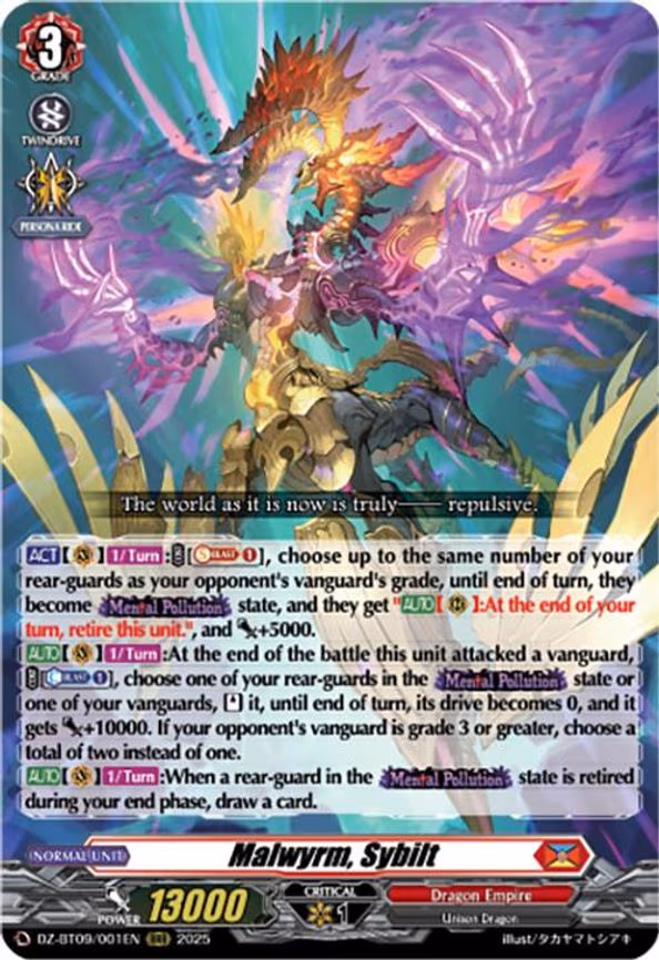 Malwyrm, Sybilt - RRR (DZ-BT09/001EN)