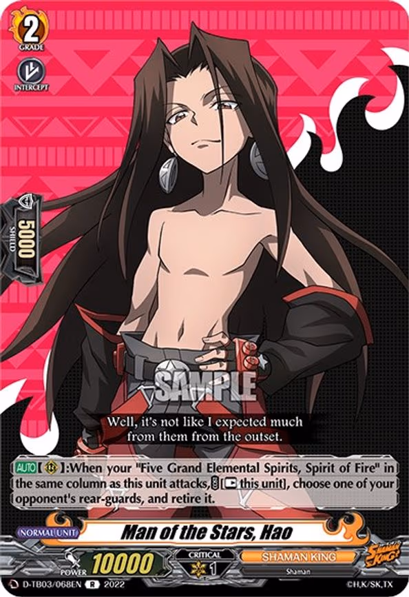 Man of the Stars, Hao - R (D-TB03/068EN)