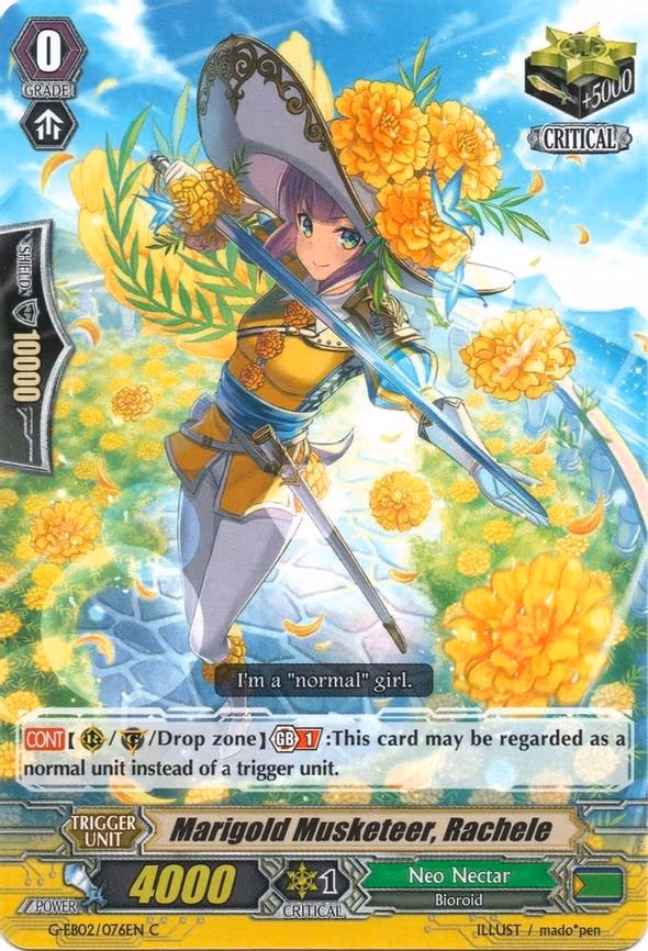 Marigold Musketeer, Rachele - C (G-EB02/076EN)